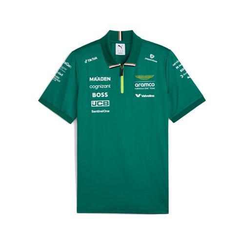 Polo Replica Puma X Aston Martin Aramco F1® Team Homme, Accessoires, Vert, L