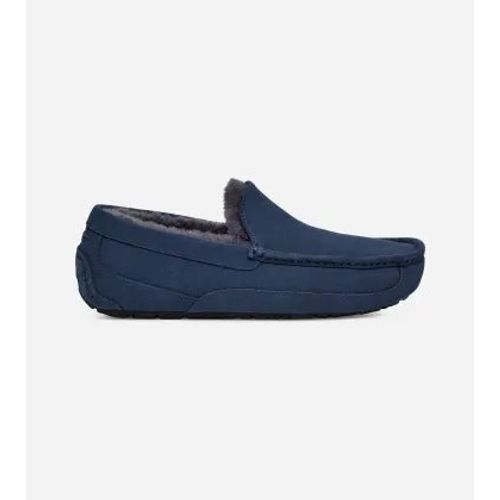 Chaussures Ugg Ascot Chaussons Pour In Deep Ocean Daim