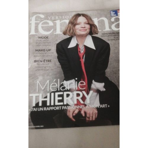 Magazine Version Femina Melanie Thierry