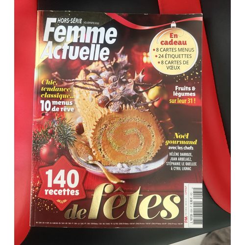 Femme Actuelle N°65h 140 Recettes Pour Les Fêtes