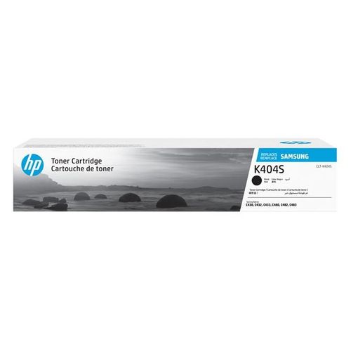 HP CLT-K404S - Noir - original - cartouche de toner (SU100A) - pour Samsung CLX-3302, 3303, 3304, 3307; Xpress SL-C432, C433, C462, C463, C467, C482, C483