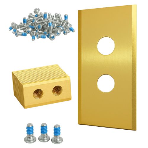 Lame de rechange pour robot tondeuse Mammotion LUBA AWD 1000 LUBA AWD 3000 LUBA AWD 5000 LUBA 2 AWD 3000 LUBA 2 AWD 10000 LUBA Mini YUKA 600 YUKA Mini 600 YUKA 1500 [Lot de 30 lames + 30 vis] Phonillico®