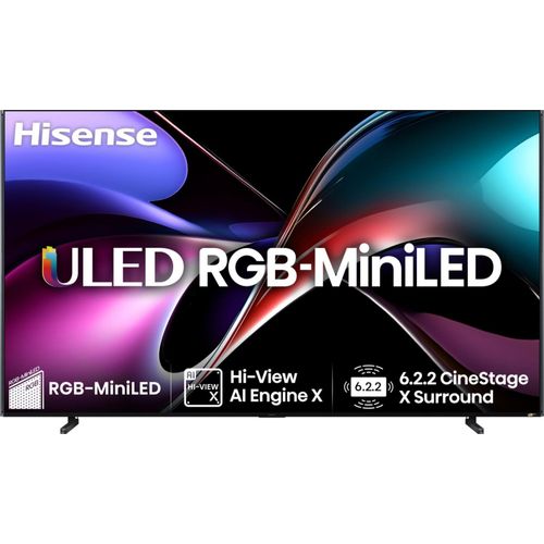 Hisense 100UXQ 2,54 m (100') 4K Ultra HD Smart TV Wifi Noir et Gris
