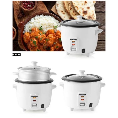 Cuiseur à Riz 0.6L Revêtement antiadhésif Bol amovible 300 W Arrêt automatique