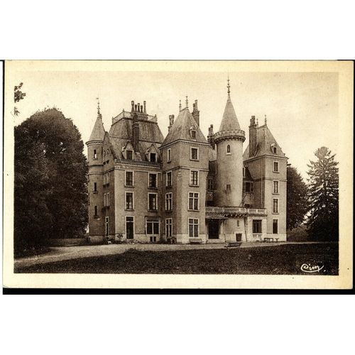 Carte Postale Bagé-Le-Chatel , Ain , Château De Montepin , 1949