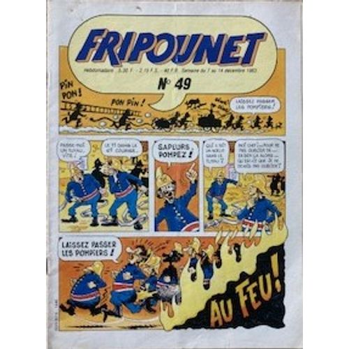Fripounet N°49 - Semaine Du 7 Au 14 Décembre 1983