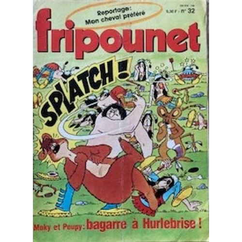Fripounet N°32 - Semaine Du 10 Août 1983