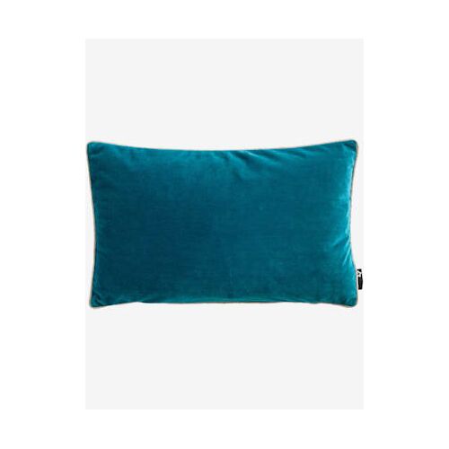 Housse De Coussin Unie - Helline Home - Bleu Pétrole