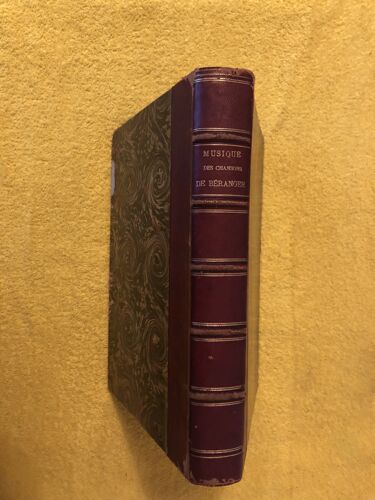 Musique Des Chansons De Béranger Illustrations De Grandville