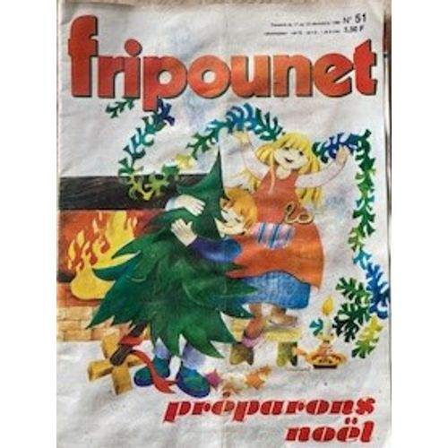 Fripounet N° 51 - Semaine Du 17 Au 23 Décembre 1980