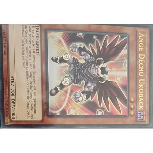 Cartee Yu Gi Oh Ange Dechu Ukoback