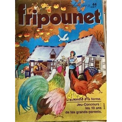 Fripounet N° 44 - Semaine Du 29 Octobre Au 4 Novembre 1980