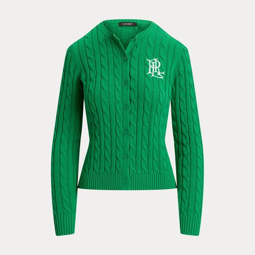 Cardigan Torsadé En Coton