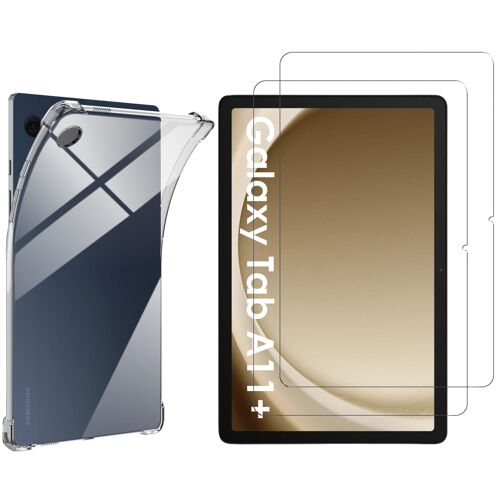 Coque pour Samsung Galaxy Tab A11 PLUS - Antichoc Protection TPU Souple Transparent Phonillico