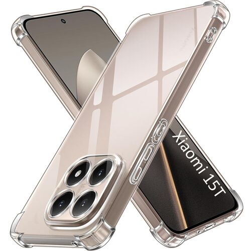 Coque pour Xiaomi 15T - Antichoc Protection TPU Souple Transparent Phonillico®
