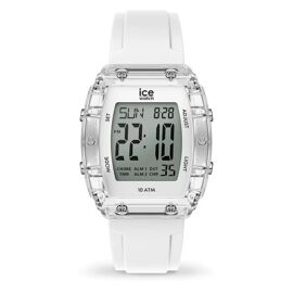 Montre - Ice Watch - 024565 - Silicone Blanc - Résistante À L'eau 10 Bar - Digital