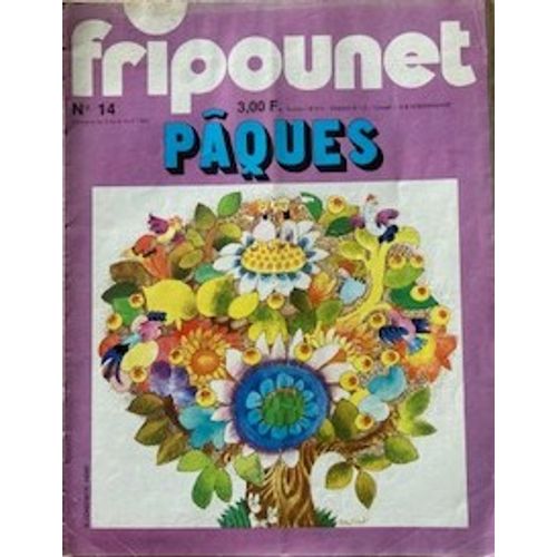 Fripounet N° 14 - Semaine Du 2 Au 8 Avril 1980