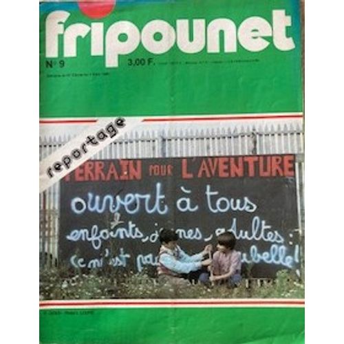 Fripounet N° 9 - Semaine Du 27 Février Au 4 Mars 1980