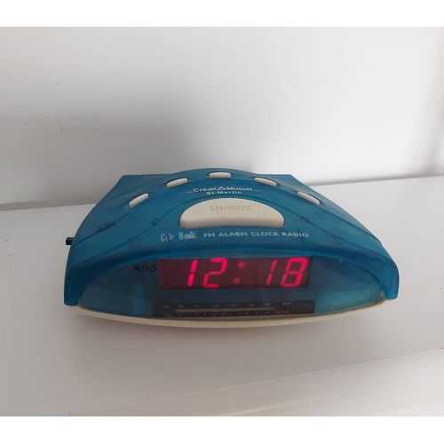 Radio réveil clip sonic