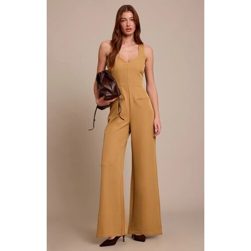 Femme Combinaison Large Tissée Vert Olive À Poches | Taille 42