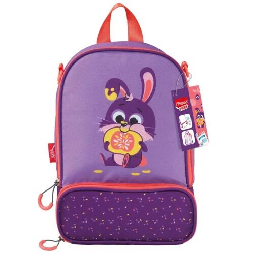 Sac à Déjeuner Isotherme - MAPED - Picnik Miniz - Motif Lapin - 2 Compartiments - 7,1L