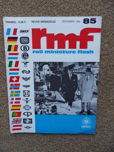 Rmf Rail Miniature Flash N°85 De Septembre 1969