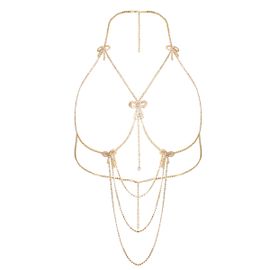 Lingerie Érotique, Body Chain De Luxe Entièrement Cristallisée, Bijou Intime Et Séduisant, Plaisirs Audacieux