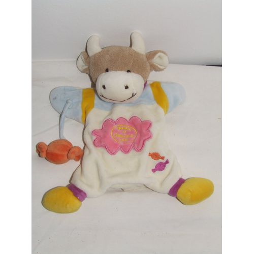 VACHE DOUDOU ET COMPAGNIE MARIONNETTE BONBON