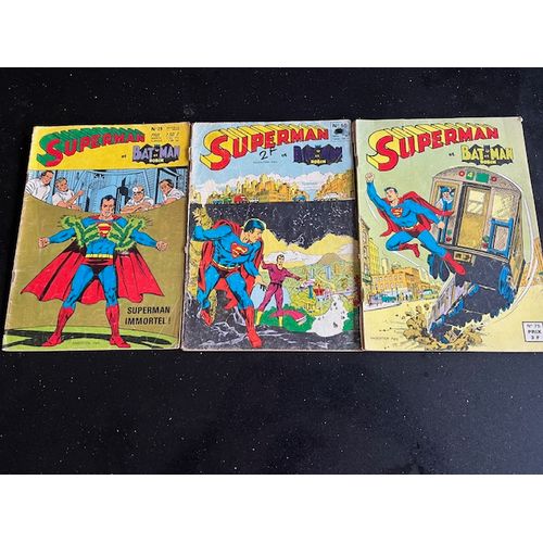 Superman Bat Man Et Robin