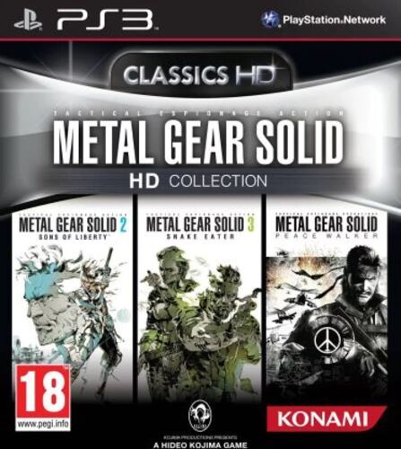 Metal Gear Solid Hd Collection PS3