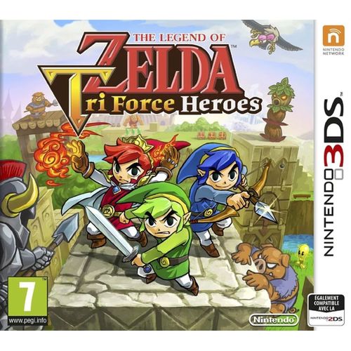 The legend of Zelda - Tri Force heroes 3DS