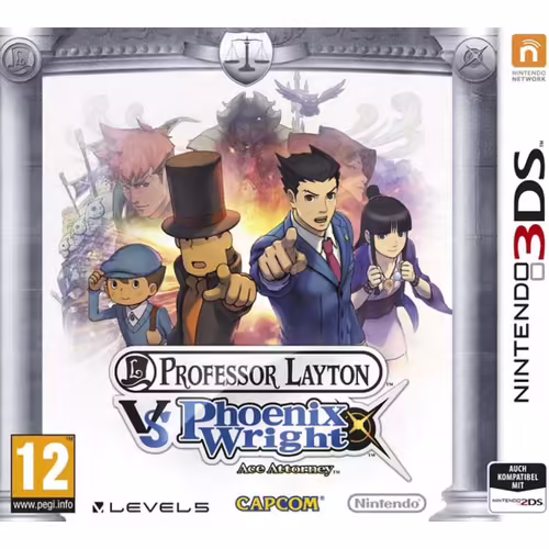 Professeur Layton VS Phoenix Wright : ace attorney 3DS