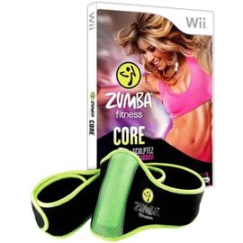 Zumba fitness core (ceinture incluse) Wii