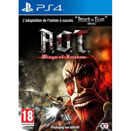 L'attaque Des Titans : Wings Of Freedom PS4