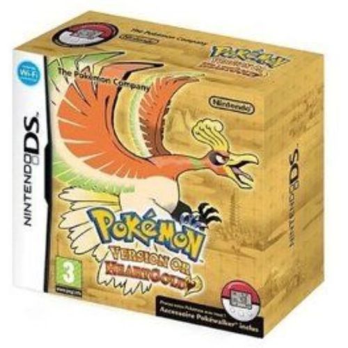 Pokemon Version Or Heartgold Nintendo Ds (Pokewalker Inclus)