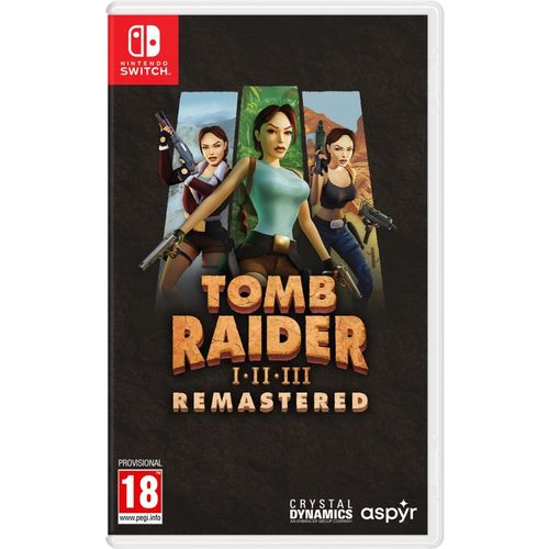 Tomb Raider I-III Remastered Starring Lara Croft Switch