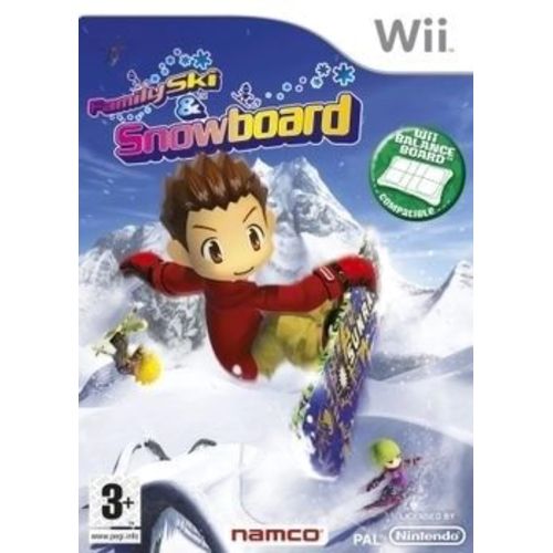 Family ski & snowboard Wii