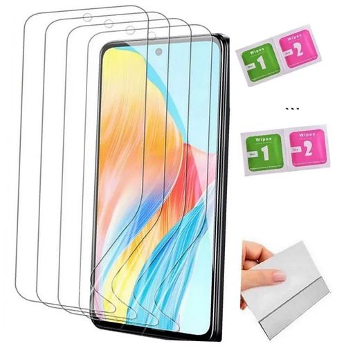 Ailika-Film Hydrogel Hd (X4) Pour Vivo Iqoo Neo 6global, Transparents, Doux Au Toucher, Vision Nette, Sans Traces