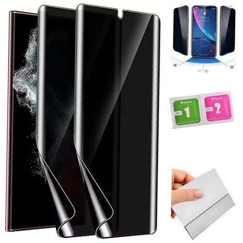 2 Films Hydrogel Anti-Espion pour Iphone 16 - installation facile sans bulles