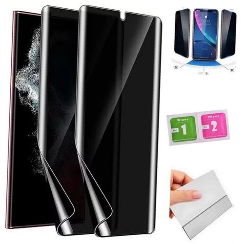 2 Films Hydrogel Anti-Espion pour Iphone 14 Pro Max - film ultra-fin et auto-régénérant