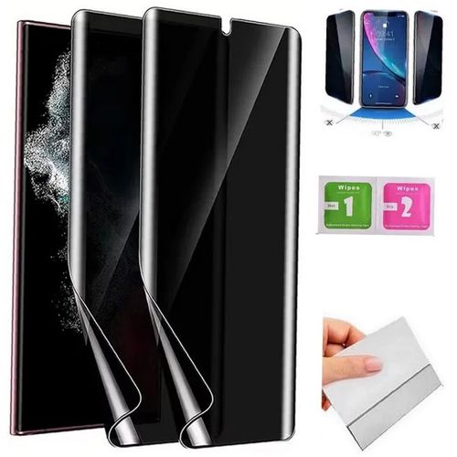 2 Films Hydrogel Anti-Espion pour Motorola Moto G Dual SIM3rd gen - adapté aux coques et étuis