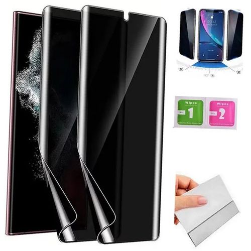 2 Films Hydrogel Anti-Espion pour Motorola Moto G 4G - installation facile sans bulles