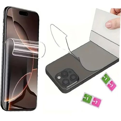 Film hydrogel double face haute transparence Ailika Pour TELEPHONE Samsung Galaxy A50 ¿ Protection écran et dos ultra fine, découpe