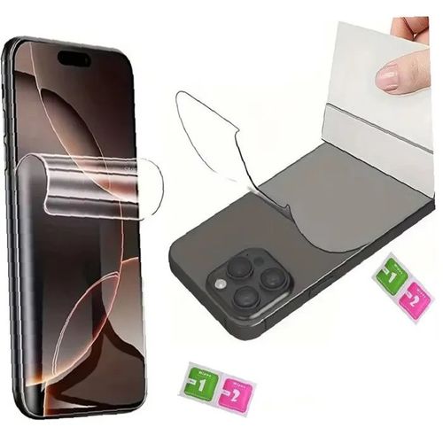 Protection avant et arrière hydrogel haute transparence Ailika Pour TELEPHONE Samsung Galaxy S25 Ultra ¿ Découpe sur mesure, toucher