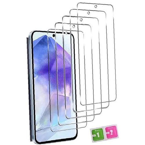 Verre trempé - AILIKA - Samsung Galaxy A70 - 5 pièces - Haute résistance - Anti-rayures