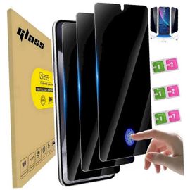 Verre de protection - AILIKA - Samsung Galaxy A33 5G - Anti-espion 30° - Kit complet - Résistant aux rayures