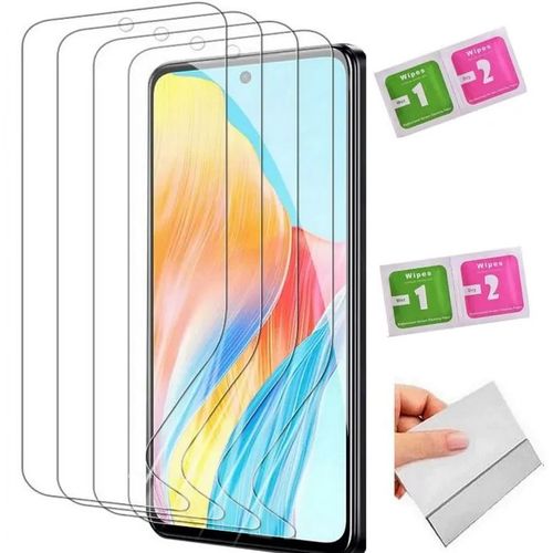 Film de protection - AILIKA - Samsung Galaxy A7 2018 - Lot de 4 - Hydrogel ultra clair - Auto-réparant