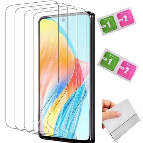 AILIKA- 4 films hydrogel HD pour écran tactile téléphone Realme X50 Pro 5G, protection souple, vision nette, installation rapide
