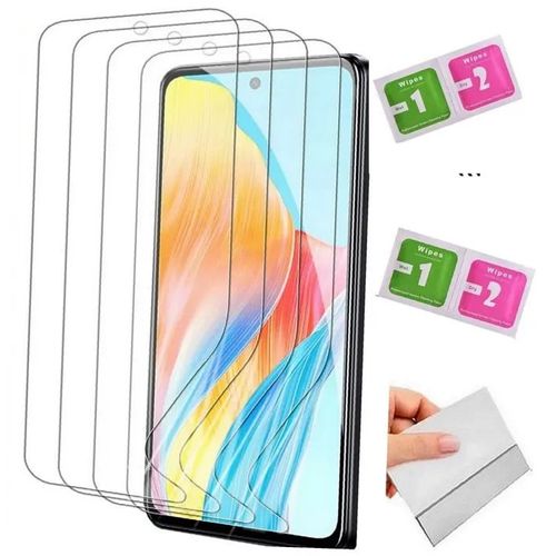 Film de protection écran - AILIKA - Oppo A53 - Hydrogel HD - Lot de 4 - Résistant aux rayures