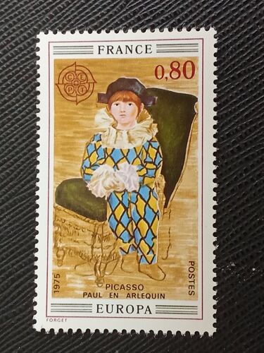 Timbre France Y T 1840 C.E.P.T. - Picasso « Paul En Arlequin » 1975 (151009 )